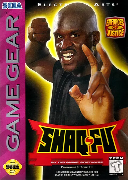 Обложка игры Shaq Fu